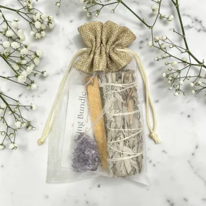 Picture of Sage Bundle - Amethyst Crystal