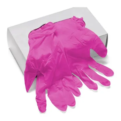 Picture of Powder Free Pink Gloves 100ct