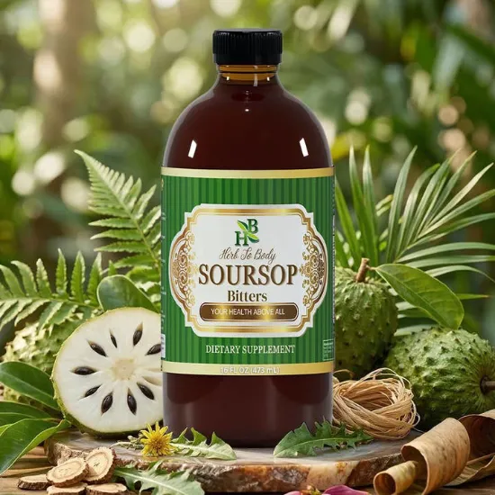 Picture of Soursop Bitters Herbal Tonic 16oz - Botanical Blend