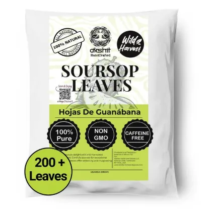 Picture of Soursop Leaves 73.8g, Hojas De Guanabana 200+Graviola Leaves