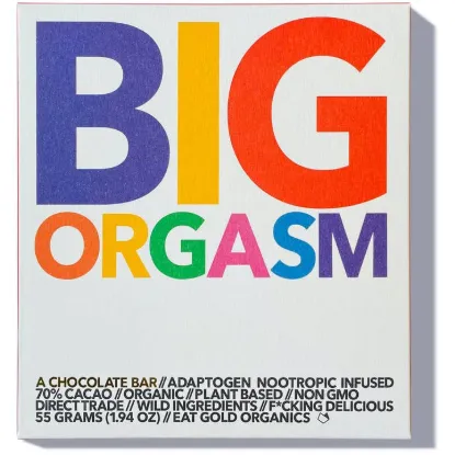 Picture of Big Orgasm, A Potent, Functional & Delicious Chocolate Bar