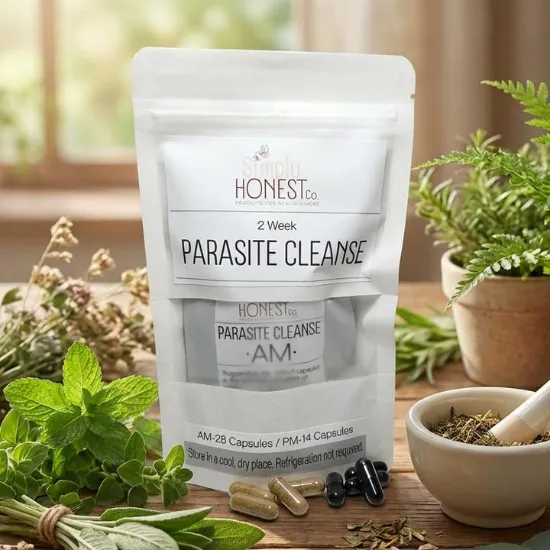 Picture of Parasite Cleanse Capsules – 2 Week Herbal Regimen with Wormwood & Charcoal