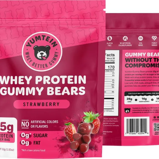 Picture of Strawberry Protein Gummy Bears
