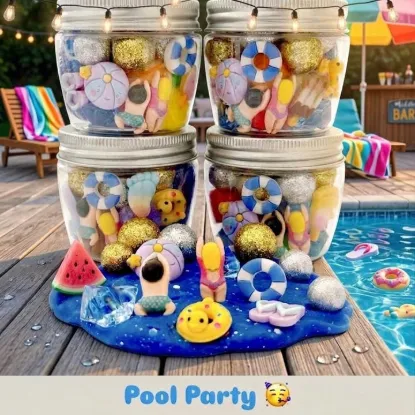 Picture of "Summer" Play Dough Jars