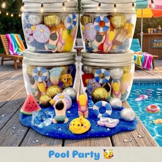 Picture of "Summer" Play Dough Jars