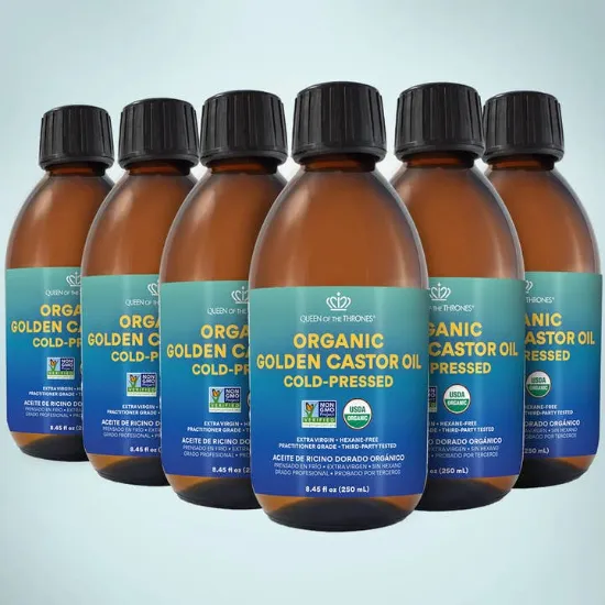 Picture of Organic Castor Oil 8.45oz (6 Units)