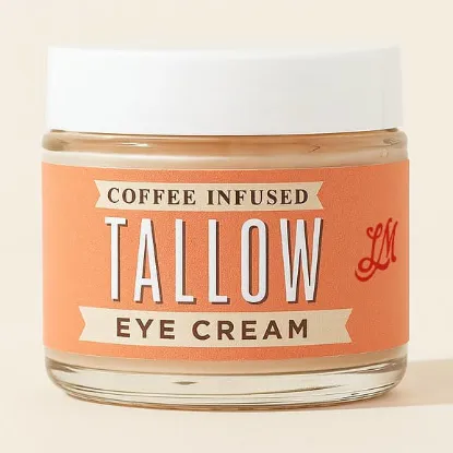 Picture of Lady May Coffee-Infused Tallow Eye Cream – Brighten, Firm & Revitalize Naturally