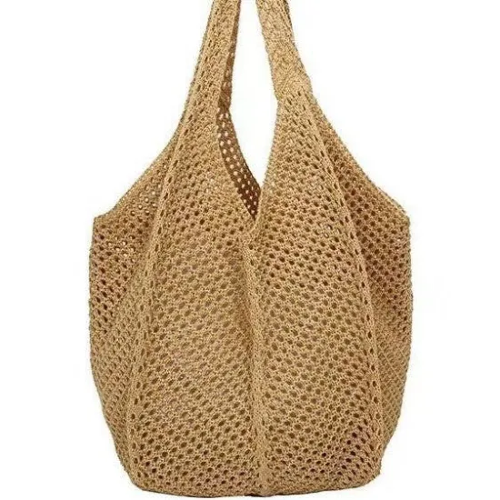 Picture of Handmade Crochet Mesh Tote