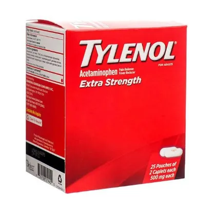 Picture of Tylenol Extra Strength 25-2pk +1 Free Air-Freshener