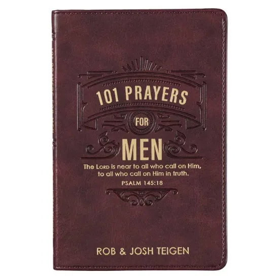 Picture of 101 Prayers For Men Faux Leather