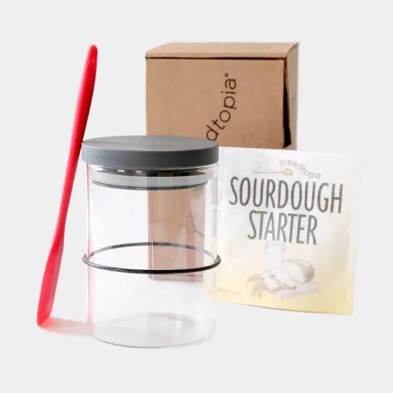 Picture of Breadtopia Sourdough Starter Kit with Jar and Tools