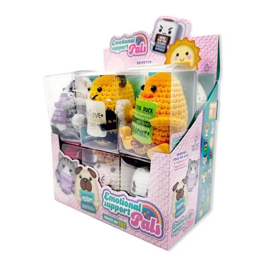 Picture of Emotional Support Crochet Plush Pals Top Seller - 12/Display