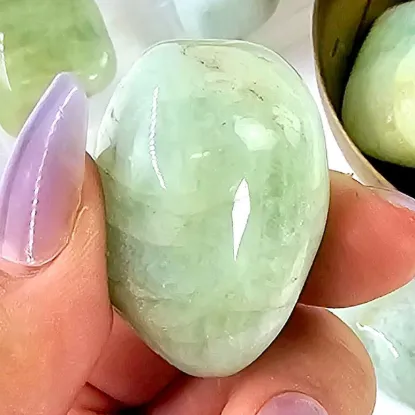 Picture of Aquamarine Crystal Large Tumbled Stone - By the Piece