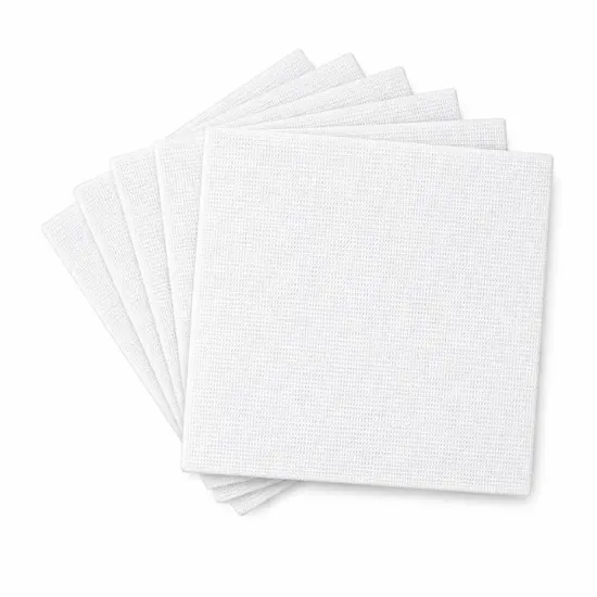 Picture of Blank Needlepoint Canvas Sheets Set of 6 13 Mesh Mono Canvas