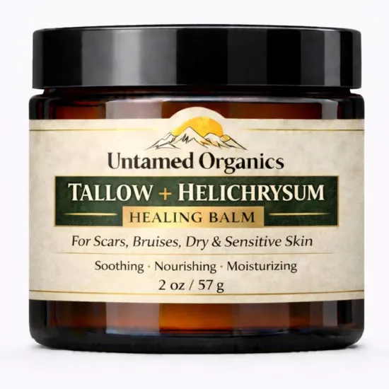 Picture of Tallow + Helichrysum Healing Balm