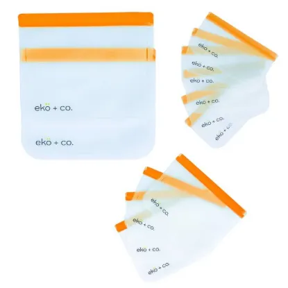 Picture of Reusable Freezer Ziplock Bags-Airtight Food Storage (12 Set)
