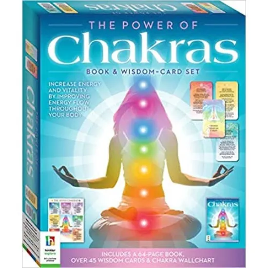 Picture of Power of Chakras: Wisdom Cards & Book Set