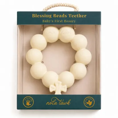 Picture of White Blessing Beads Teether