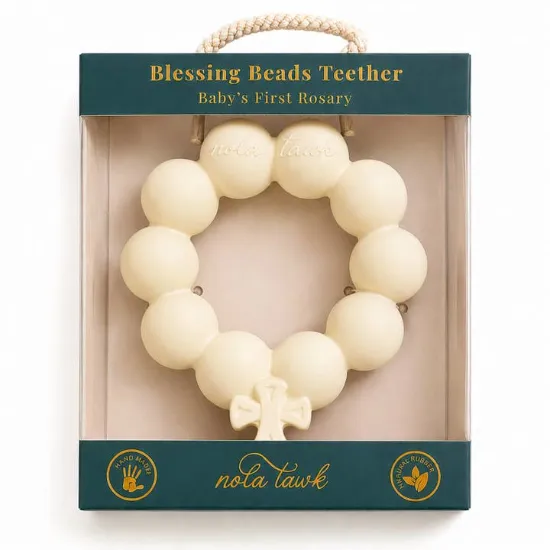 Picture of White Blessing Beads Teether