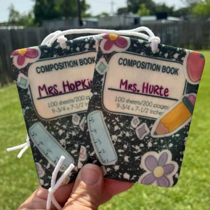 Picture of Custom Teacher Appreciation Gift Car Fresheners