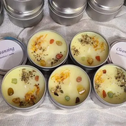 Picture of Intention Candles - 4oz Tin