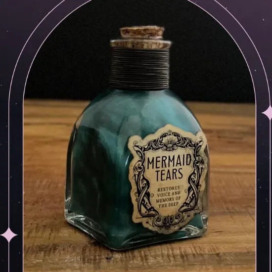 Picture of Mermaid Tears Color Changing Potion Bottle