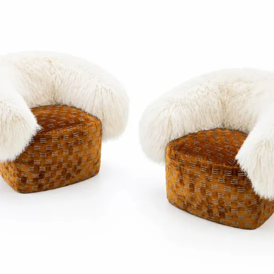 Picture of Holypampa Cloud Chair – Luxury Velvet Statement Piece