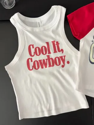 Picture of Cool It, Cowboy Cropped Tank