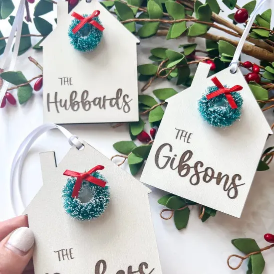 Picture of Personalized House Ornament