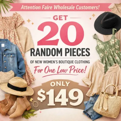 Picture of 20 Piece Women’S Boutique Clothing Mystery Bundle