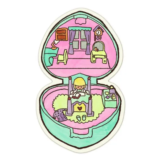 Picture of Polly Pocket! Sticker