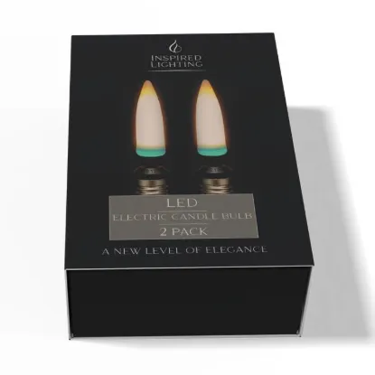 Picture of The Inspired Lighting - "Nonmoving" Led Candle Bulb - 2 Pack
