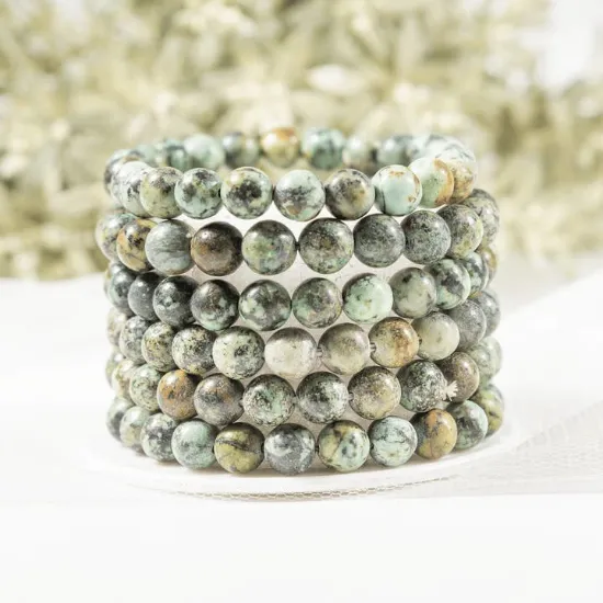 Picture of Pick One Round Beads Bracelets | Healing Crystals Bracelets