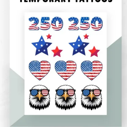 Picture of USA Temporary Tattoo Pack 🇺🇸