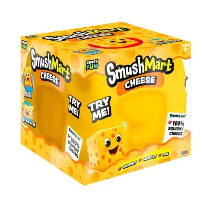 Picture of Rms® Smushmart™ Giant Cheese Block Squishy 1pc