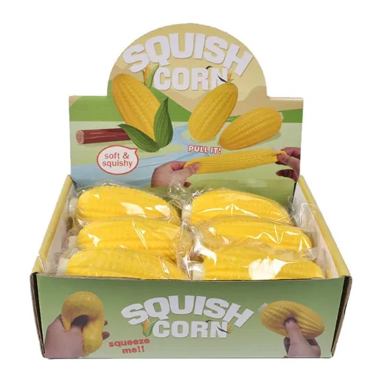 Picture of Tpr Realistic Fruit Corn Squeeze Toy
