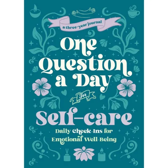 Picture of One Question A Day For Self-Care (Floral)