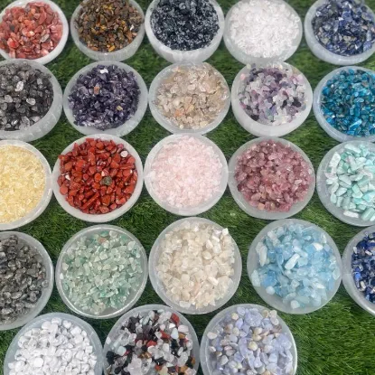 Picture of Natural Crystal Chip , Real Gemstone Chips , Crystal Loose