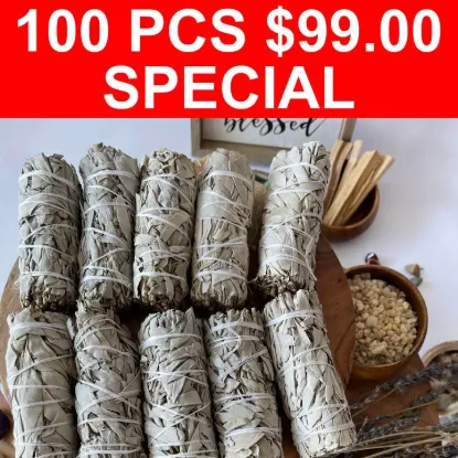 Picture of 100 White Sage Stick $99 Special First 20 Orders Only.