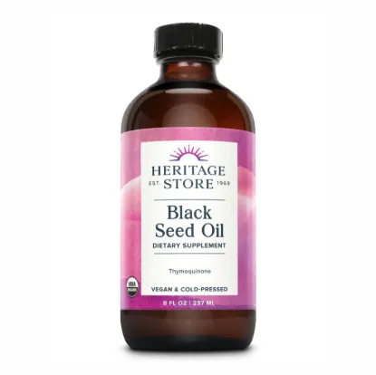 Picture of Black Seed Oil, Organic 8 oz/16 oz