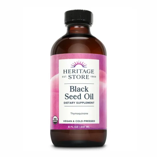 Picture of Black Seed Oil, Organic 8 oz/16 oz