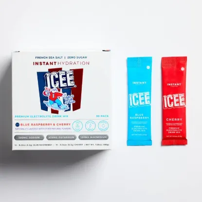 Picture of Icee Blue Raspberry & Cherry Electrolyte Drink Mix