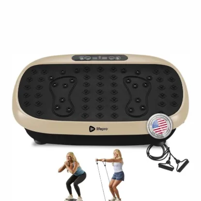 Picture of Lifepro Hexaplate Vibration Plate Exercise Machine-Lightgold