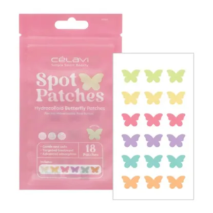 Picture of Celavi AP021 Butterfly Acne Hydrocolloid Spot Patches -12