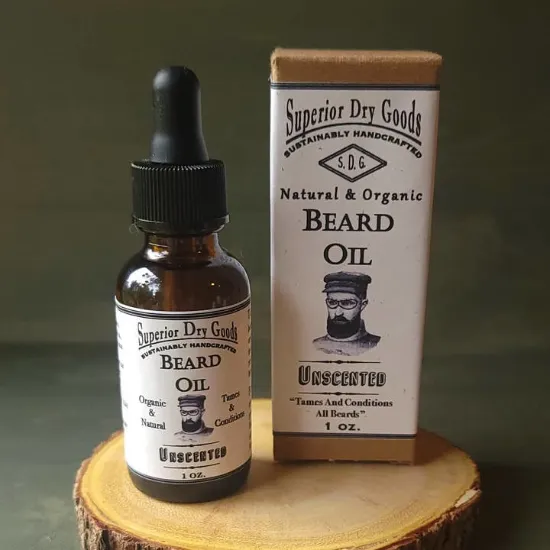 Picture of Unscented Beard Oil | All Natural | Handcrafted in Oregon