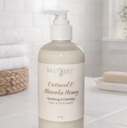 Picture of Oatmeal & Manuka Honey Body & Face Wash