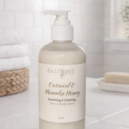 Picture of Oatmeal & Manuka Honey Body & Face Wash