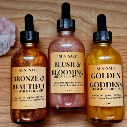Picture of Summer Shimmer Oil Collection | Natural Skincare