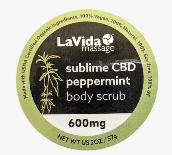 Picture of Sublime Peppermint Sugar Scrub Sample Size (Lavida Only)
