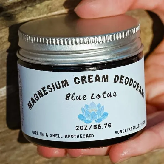 Picture of Palo Santo Charcoal Magnesium Cream Deodorant